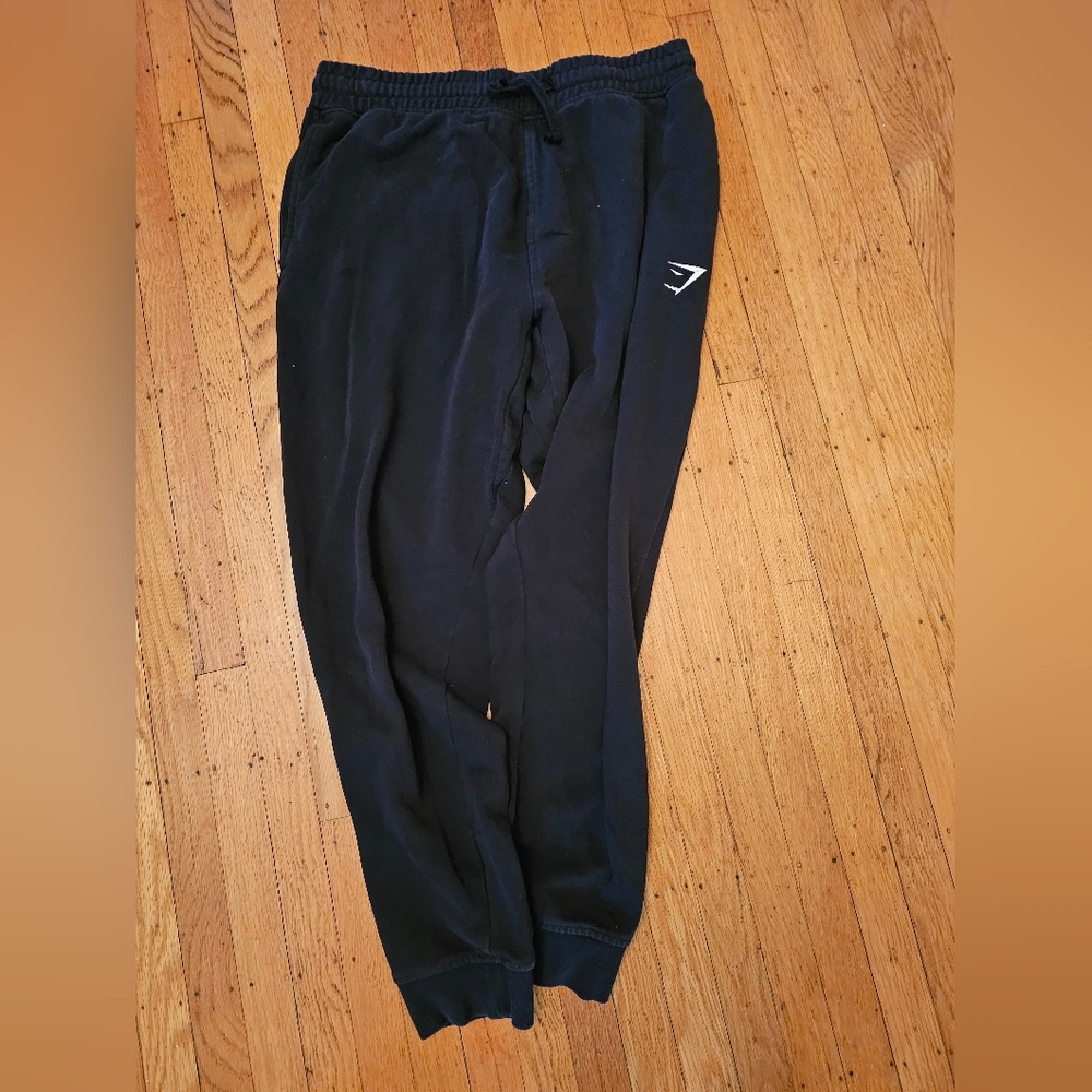 Gymshark, joggers, black, M